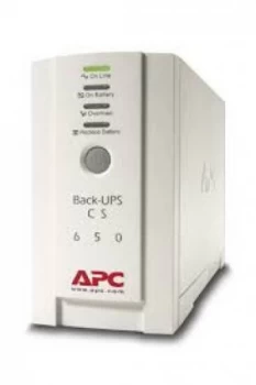 image of APC Back-UPS CS 400 Watts /650 VA Input 230V /Output 230V,