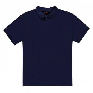 image of Pierre Cardin XL Plain Polo Shirt Mens - Navy