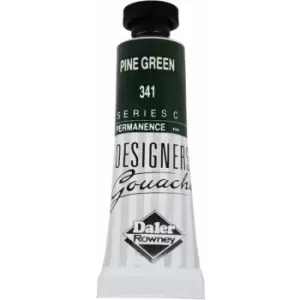 Image of Daler-Rowney 136005341 Designers' Gouache Paint 15ml Pine Green