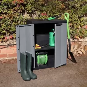 Image of Toomax Garden Storage Cabinet Dark Grey Medium