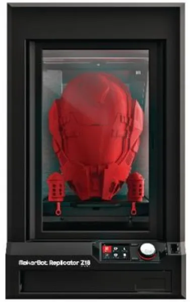 image of MakerBot Black Replicator Z18 Desktop 3D Printer