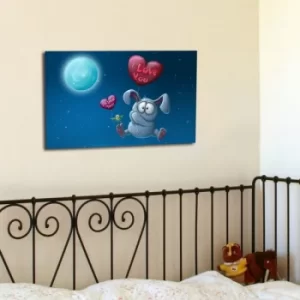 Image of 4570CO-8 Multicolor Decorative Canvas Painting