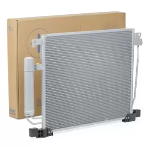 Image of NISSENS Condenser NISSAN 940555 92100BA61A,92100BA61B AC Condenser,Condenser, air conditioning