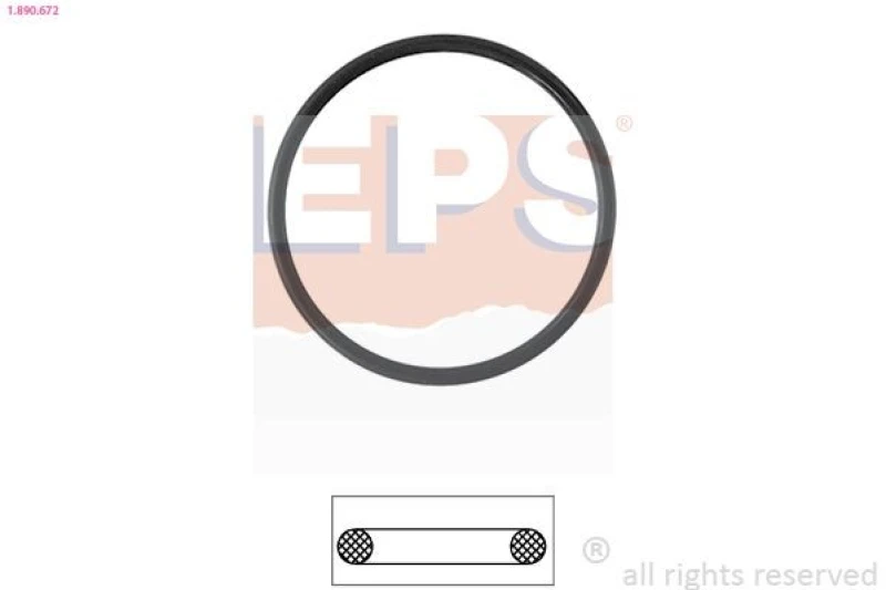 Image of EPS Gasket, thermostat EPS 1.890.672