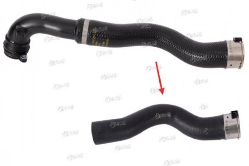 Image of IBRAS Charger intake hose IBRAS 21197