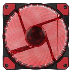 image of Evo Labs Vegas 120mm 1300RPM 32 x Red LED 9 Blade Fan