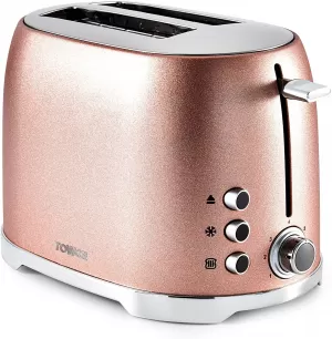 Image of Tower Glitz T20029BP 2 Slice Toaster