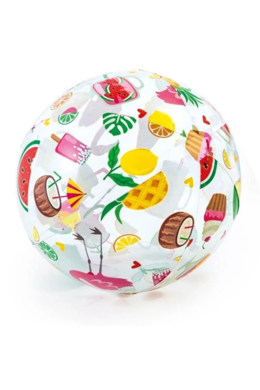 Image of SwimExpert Holiday Printed Beach Ball Multicolor Unisex