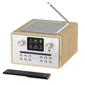 Image of Majority Homerton 2 Wireless HiFi System - Oak