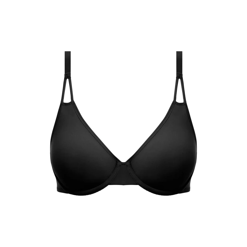Image of Wacoal Womens Accord Moulded Bra in Black Size: 34B Black Female 34B