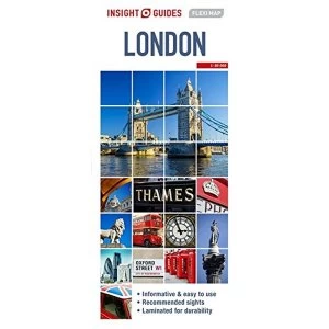 Image of Insight Flexi Map London, London Travel Map Sheet map 2017