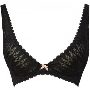 image of Heidi Klum Dreamtime underwired bra - Black