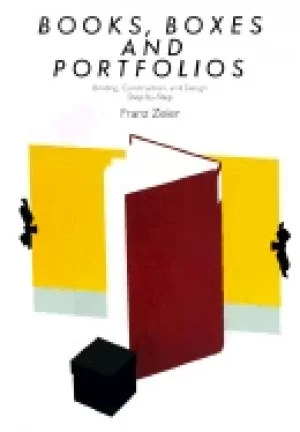 Image of books boxes and portfolios binding construct and design step by step