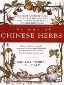 Image of The way of Chinese herbs by Michael Tierra