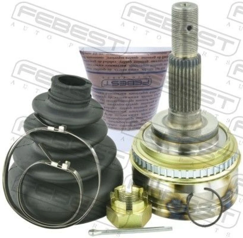 Image of FEBEST 0110-012A48 Joint, drive shaft Wheel Side, with ABS sensor ring Joint,drive shaft (236)