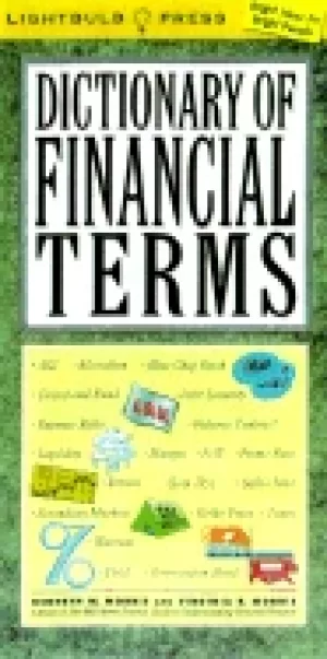 Image of dictionary of financial terms