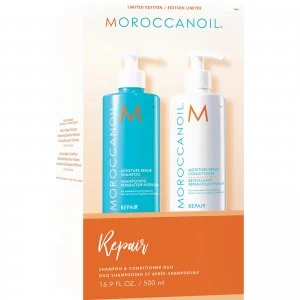 image of Moroccanoil Moisture Repair Shampoo & Conditioner Duo (2x500ml)