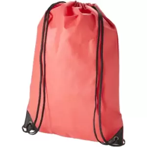 Image of Bullet Evergreen Non Woven Premium Rucksack (34 x 42cm) (Red)