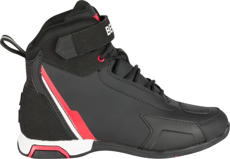 Image of Bering Jag Sneakers Black White Red Size 45