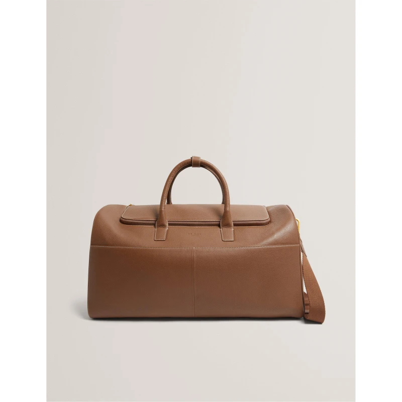 Image of Ted Baker Ted PebbledLthr Hold Sn62 Tan male One Size
