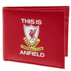 Image of Liverpool FC Anfield Wallet (One Size) (Red)