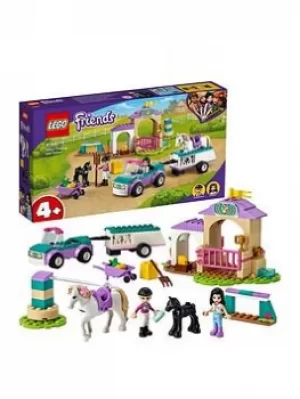 image of Lego Friends Horse Training And Trailer Toy 41441