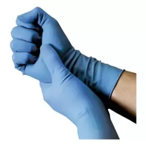 image of Nitrile Disposable Gloves Extra Large Blue [50 Pairs]