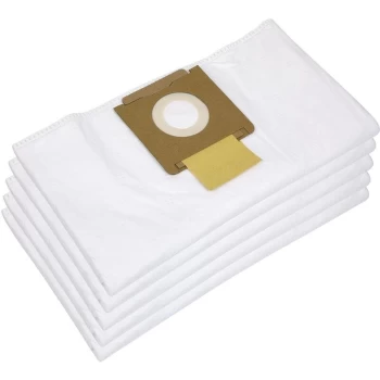 Image of Sealey - PC380MDB Dust Bag M Class - Pack of 5