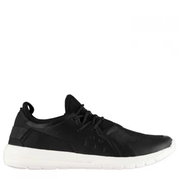 Image of Fabric Winston Mens Trainers - Black/White