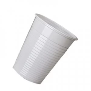 image of Nupik MyCafe Plastic Disposable Cups 7oz White Pack of 2000 DVPPWHCU02000