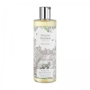 image of Woods of Windsor White Jasmine Bath & Shower Gel 250ml