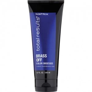 Image of Matrix Total Results Color Obsessed Brass Off Custom Neutralization Hair Mask 200ml