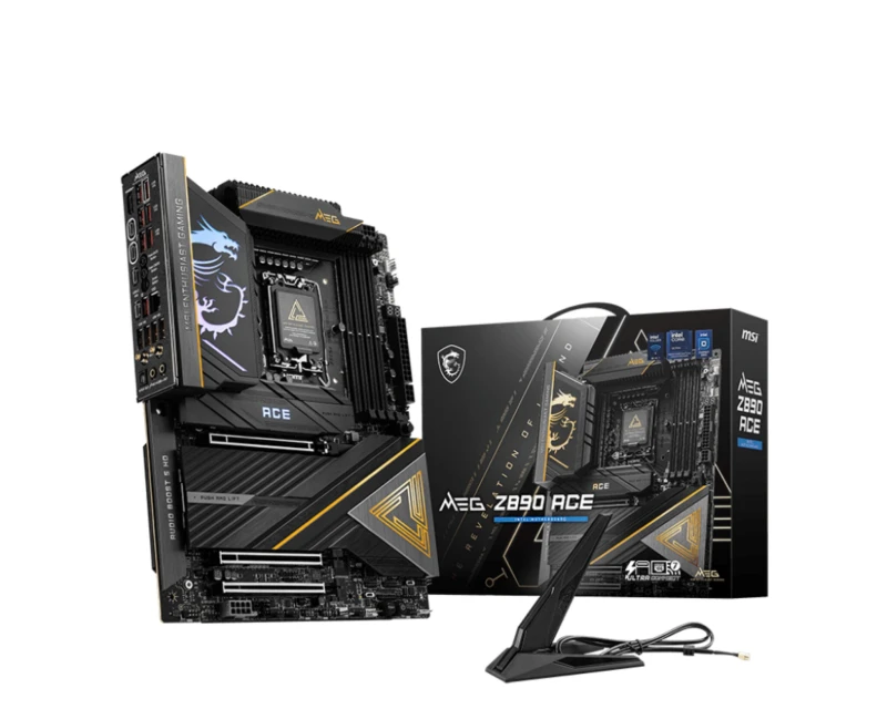 Image of MSI MEG Z890 ACE Intel DDR5 PCIE 5.0 LGA 1851 ATX WiFi Motherboard
