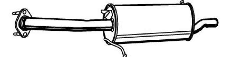 Image of Rear silencer VEGAZ MZS-117