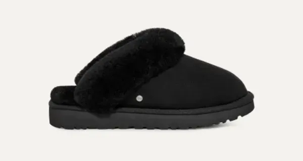 Image of UGG Womens Classic Slipper Ii Black, 8