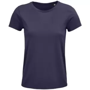 Image of SOLS Womens/Ladies Crusader Organic T-Shirt (M) (Grey Mouse)