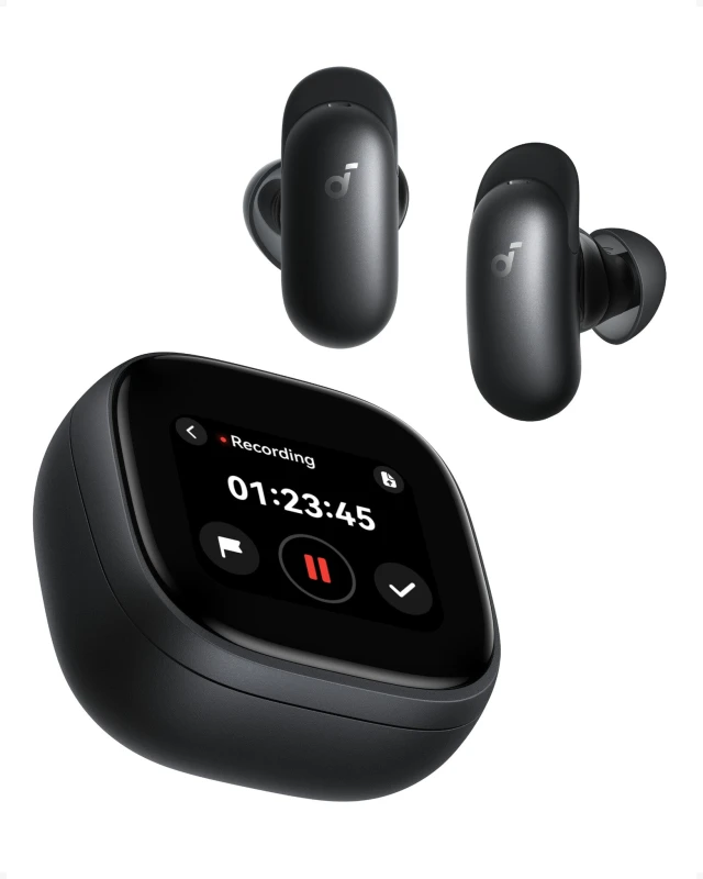 Image of Soundcore Liberty 5 Pro Max Wireless Noise Cancelling Earbuds. Black