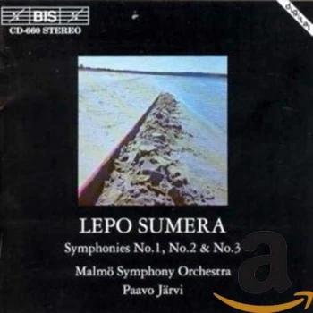 image of Lepo Sumera - Symphonies Nos. 1, 2 and 3 (Jarvi, Malmo Symfoniorkester) CD