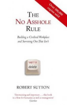 Image of The No Asshole Rule by Robert Sutton Paperback
