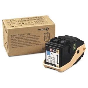 Image of Xerox 106R02599 Cyan Laser Toner Ink Cartridge