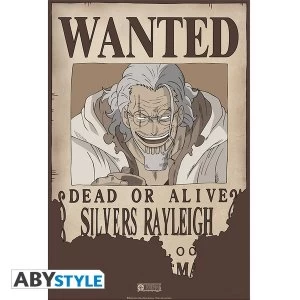 Image of One Piece - Wanted Rayleigh Poster
