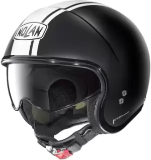 image of Nolan N21 Dolce Vita Jet Helmet, black-white, Size L, black-white, Size L