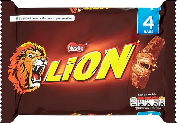 image of Lion Milk Chocolate Bar Multipack 4 Pack 108473408