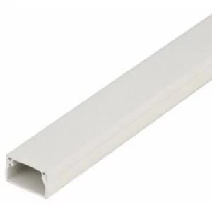 Image of Zexum 16mm x 16mm Screw Fix Mini Trunking - 1m