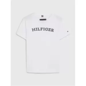 Image of Tommy Hilfiger Hilfiger Arched Tee S/S - White