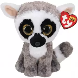 image of Beanie Boo - Linus the Lemur 15cm - TY