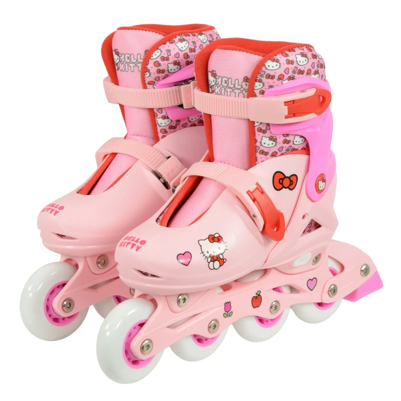 Image of Hello Kitty Hello Kitty Adjustable Inline Skates - Size 9-12 Skate and Skateboard Parts 9-12 None 73837269060
