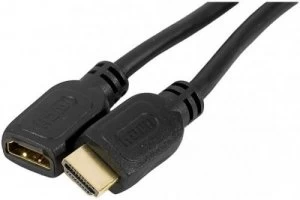 Image of 2m High Speed HDMI Extension Cable Black