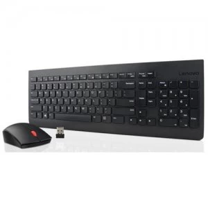 image of Lenovo 4X30M39469 RF Black French Wireless Keyboard