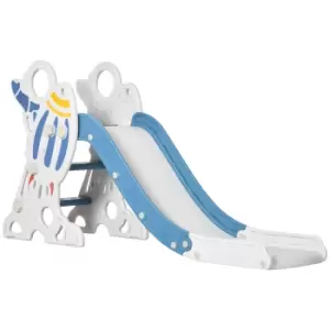 Image of AIYAPLAY Kids Slide Indoor Freestanding Baby Slide Space Theme for 1.5-3 Years Old, Blue